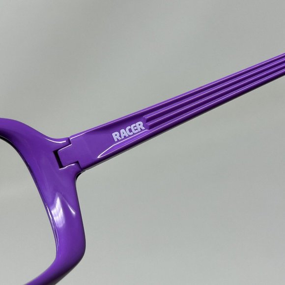 Nike Racer EV0615 505 violet 62-15 Sunglasses frame only color transfer stains main image 10